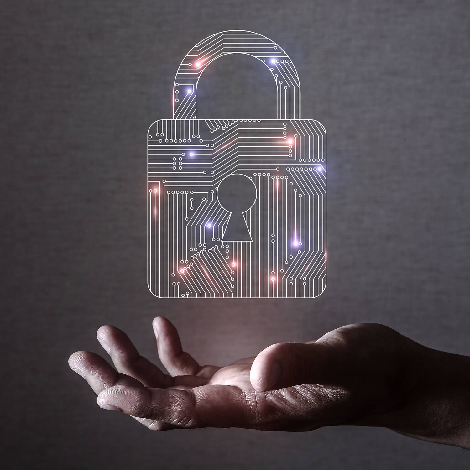 Cyber Square Graphic