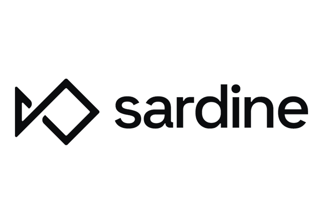 Sardine black logo