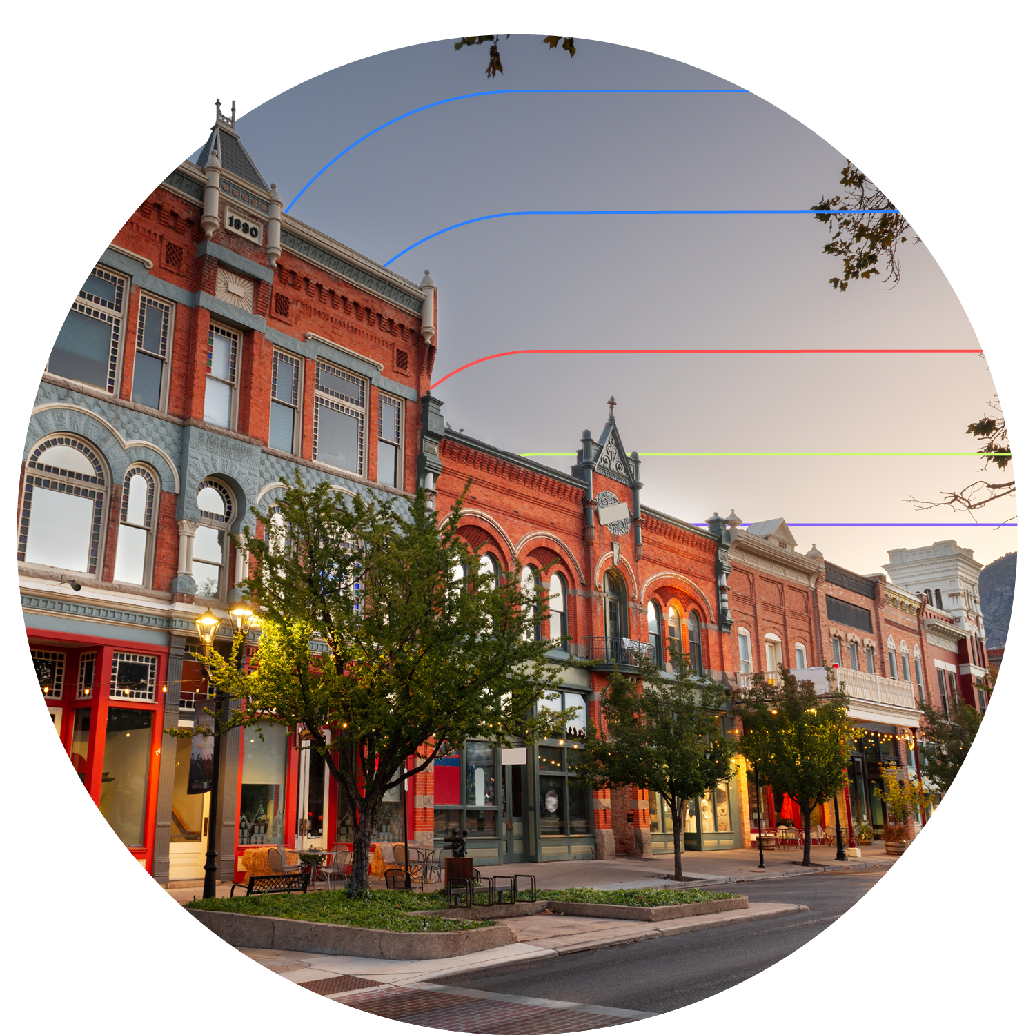 Main Street Local Community 05 circle branded