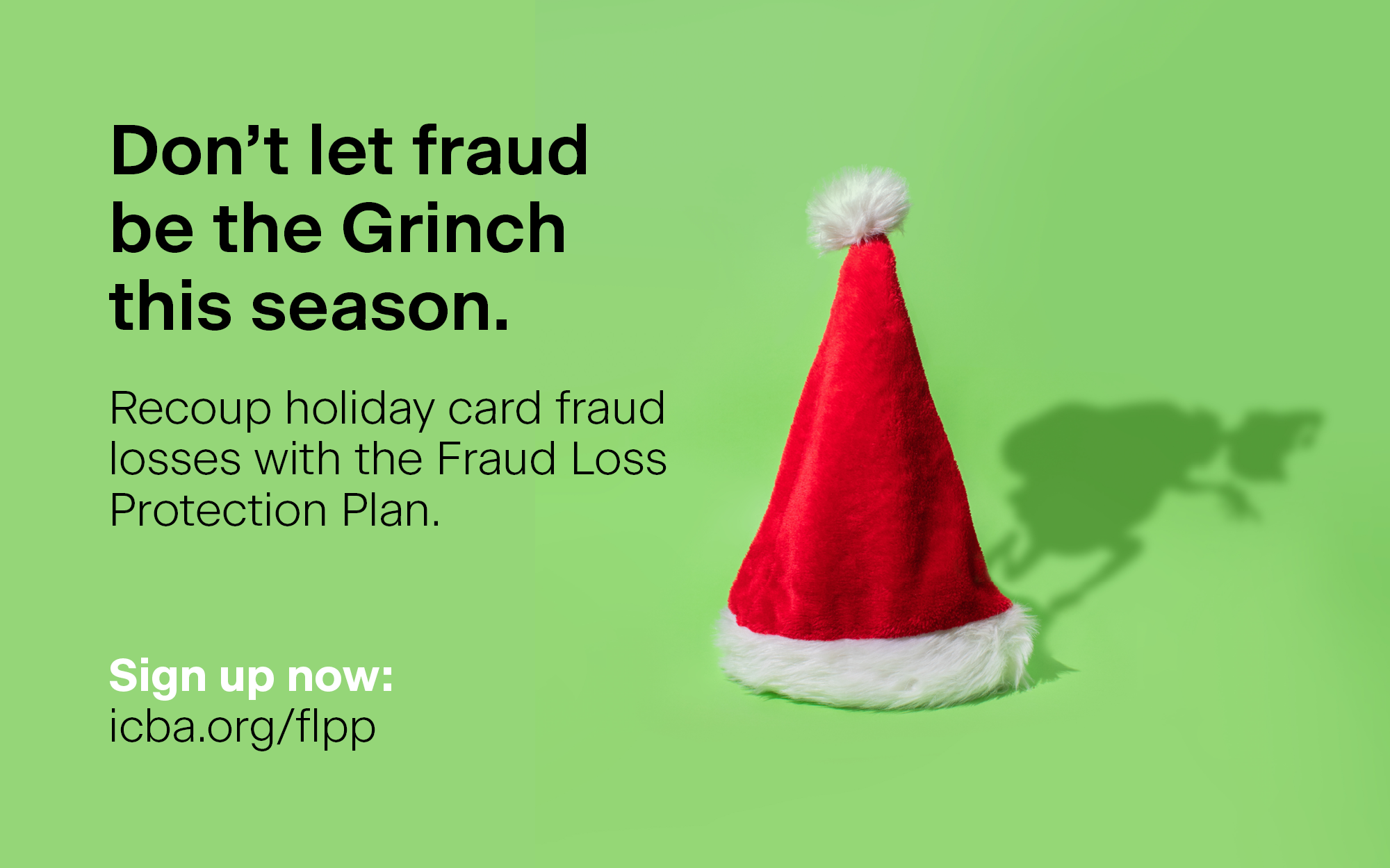 FLPP portal URL on green background