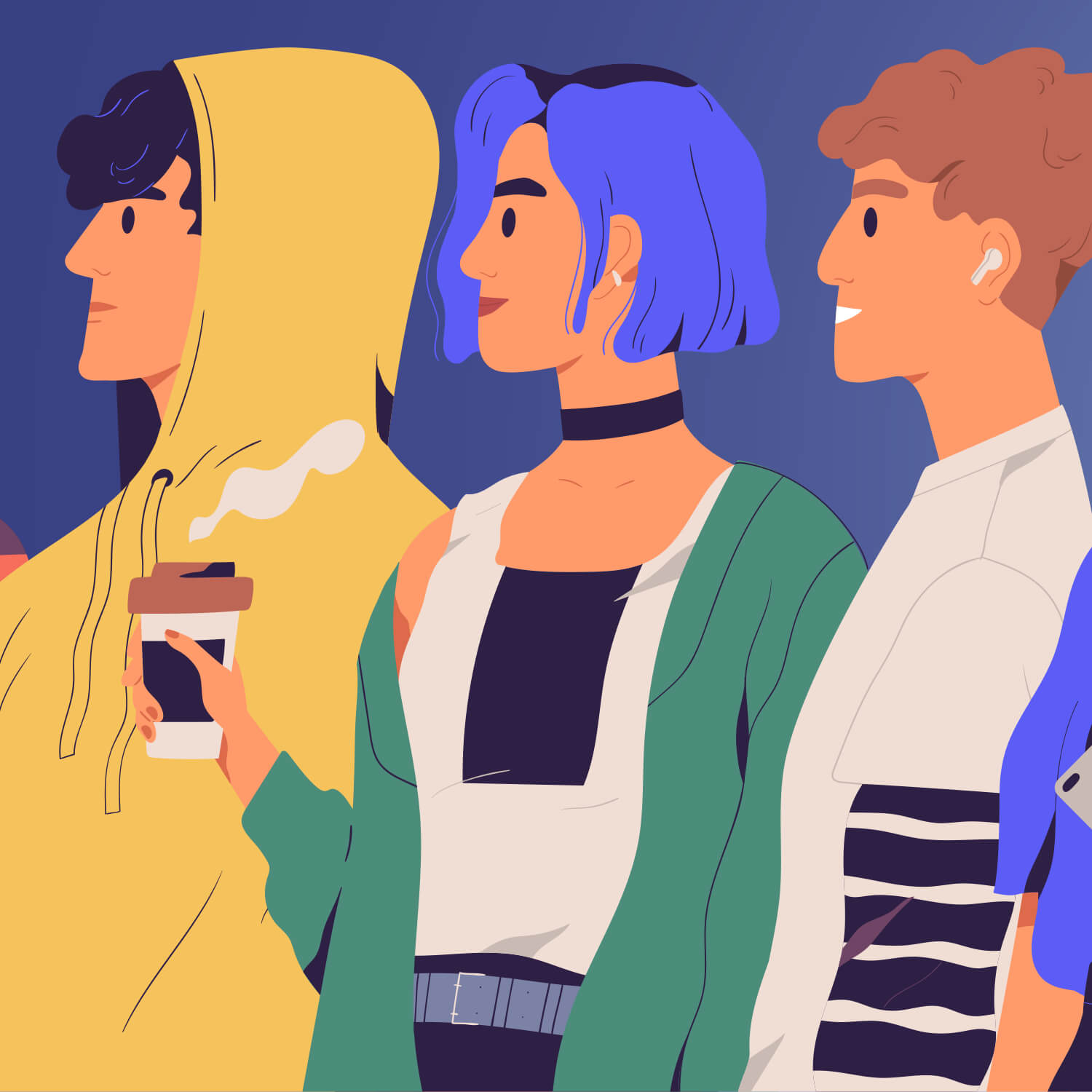 Gen Group of People Square Image