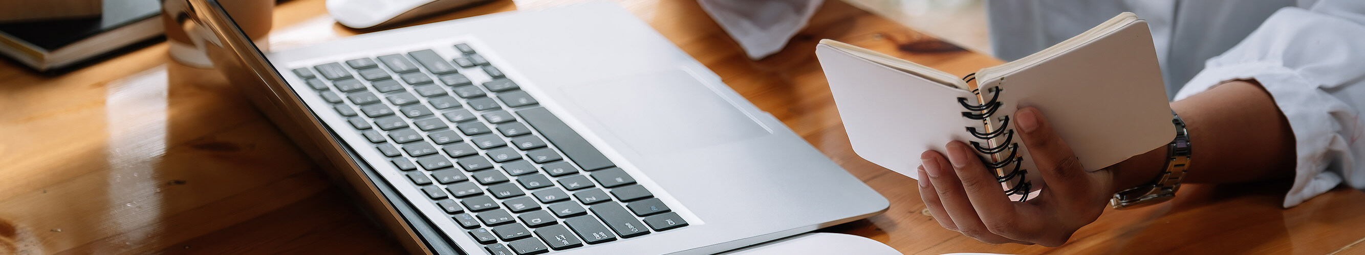 Online learning course banner