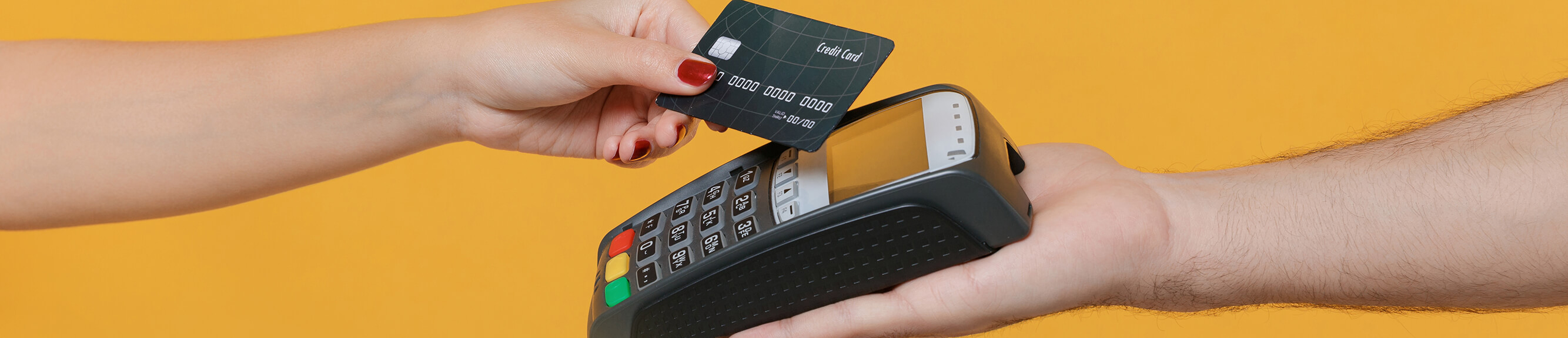 Payments Yellow Banner