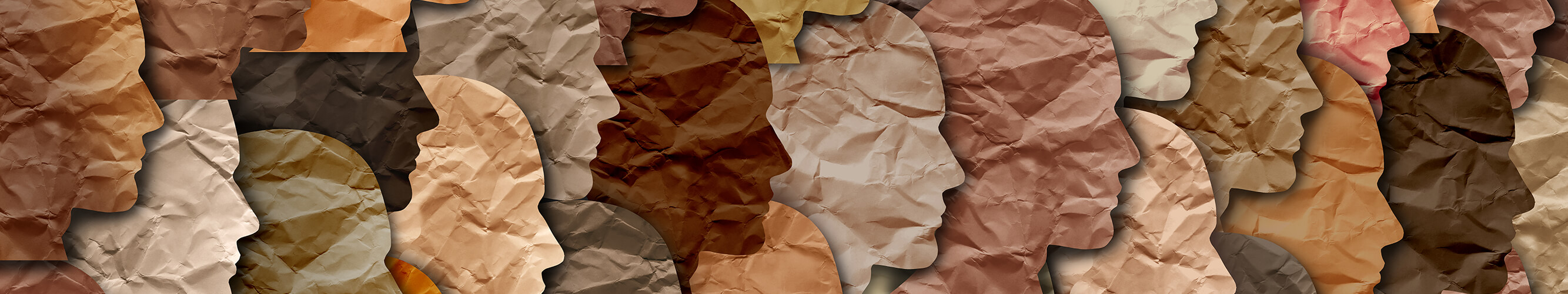 People Paper Cutout Banner