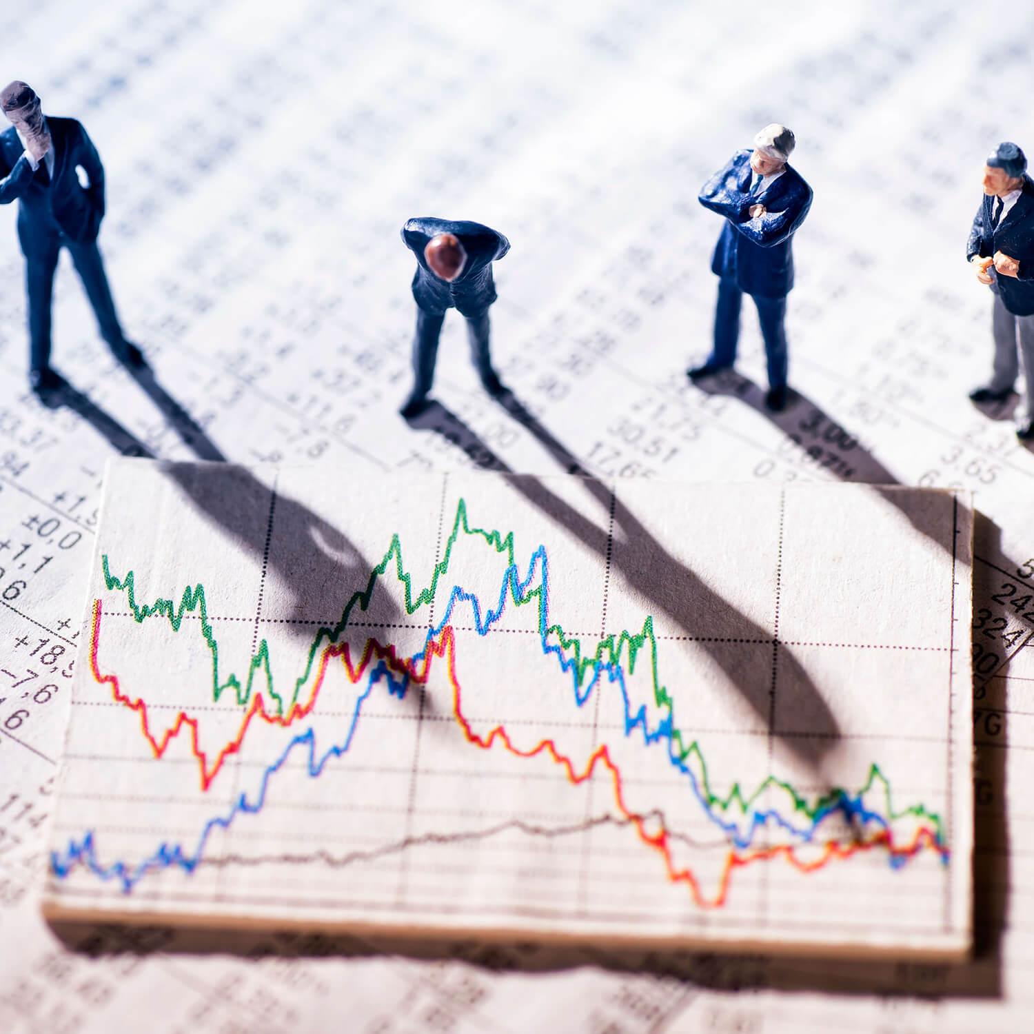 Stock and Line Charts Square