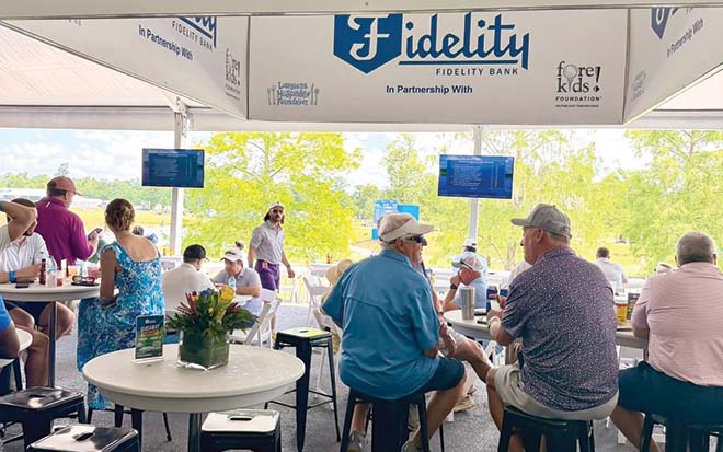 Fidelity Bank has sponsored the Zurich Classic for nine years.
