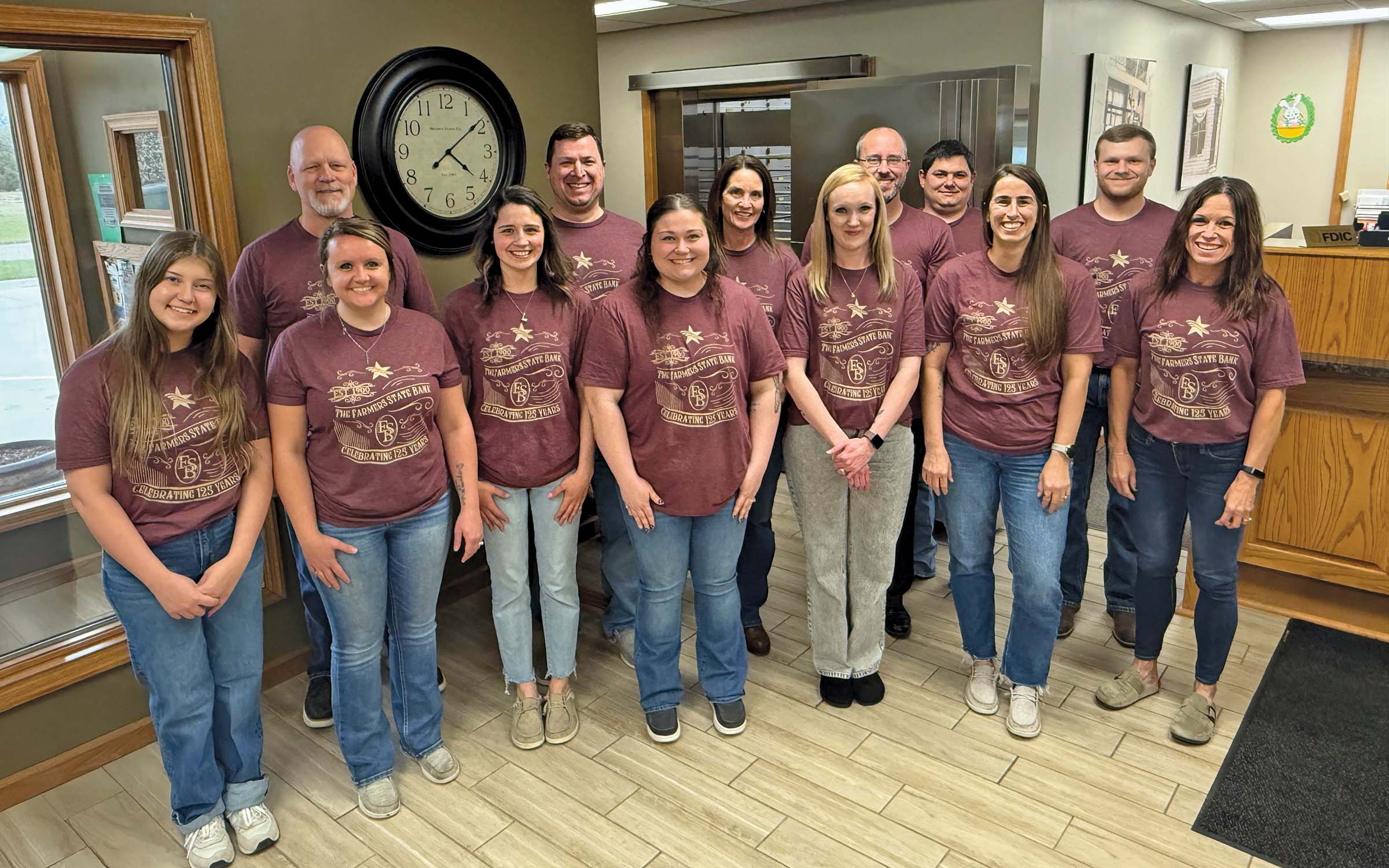 Farmers State Bank employees