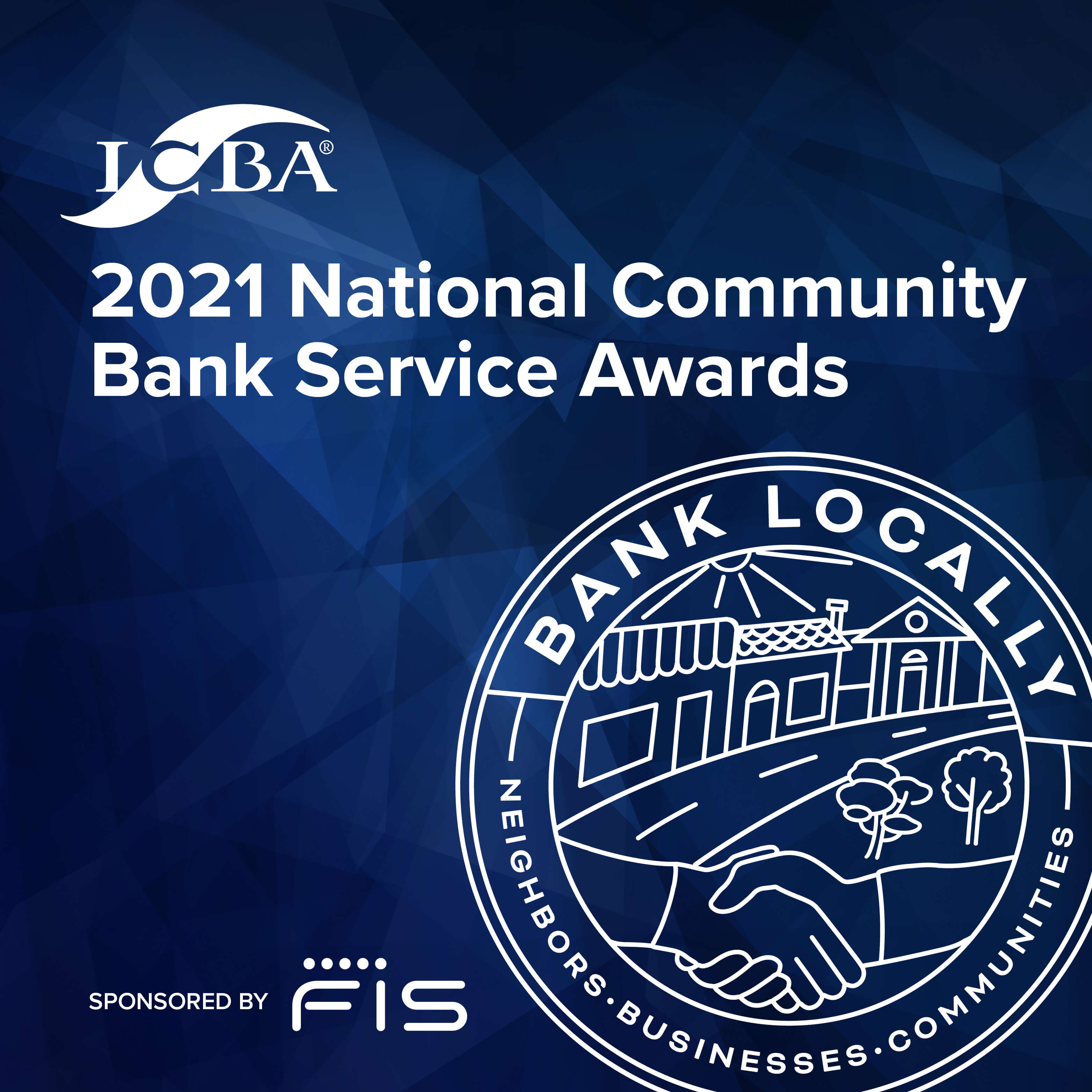 2021 National Community Bank Service Awards Square