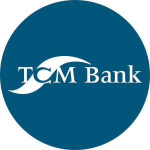 TCM Bank Icon Logo Brand Colors